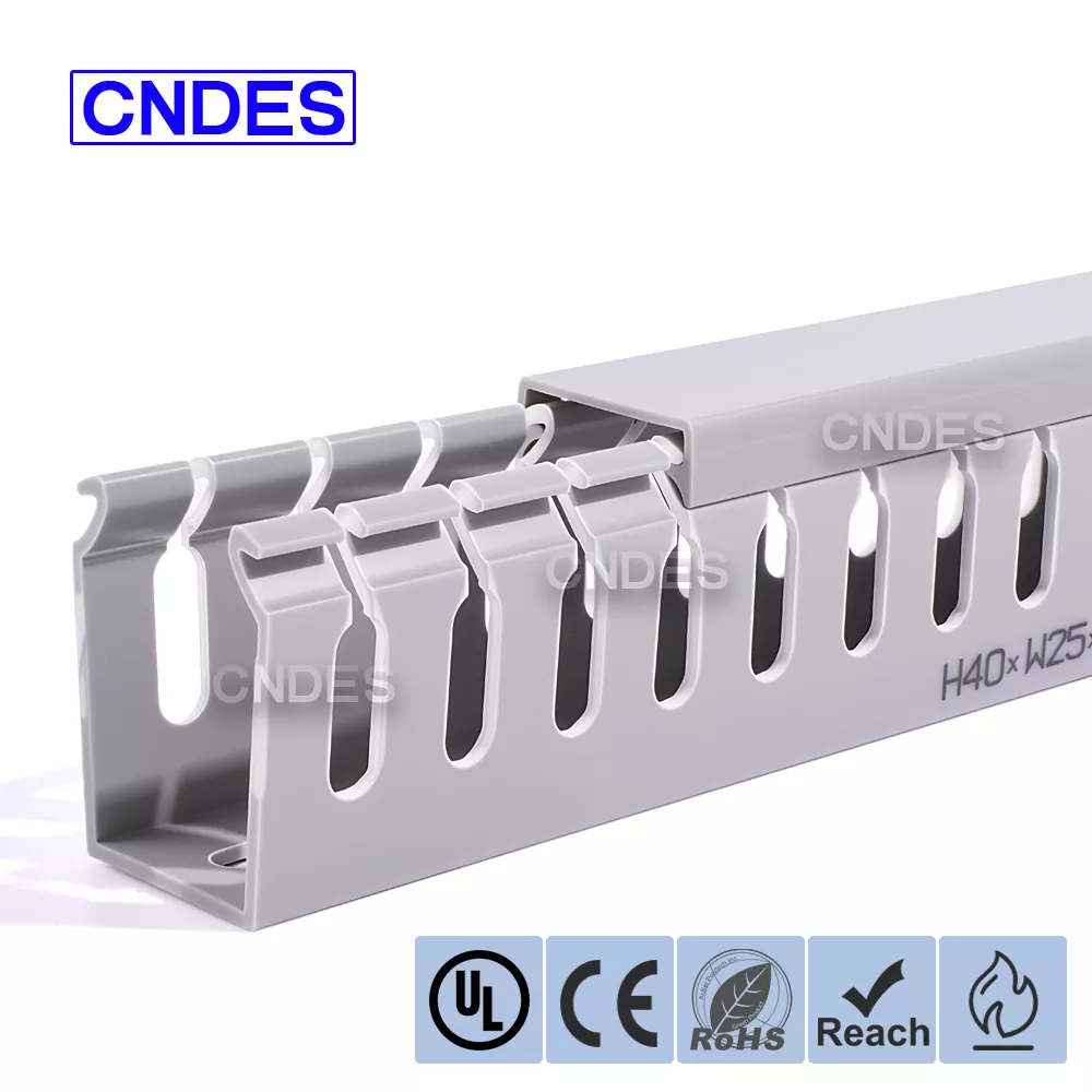 40×25 PVC-ledningsinstallationskanal