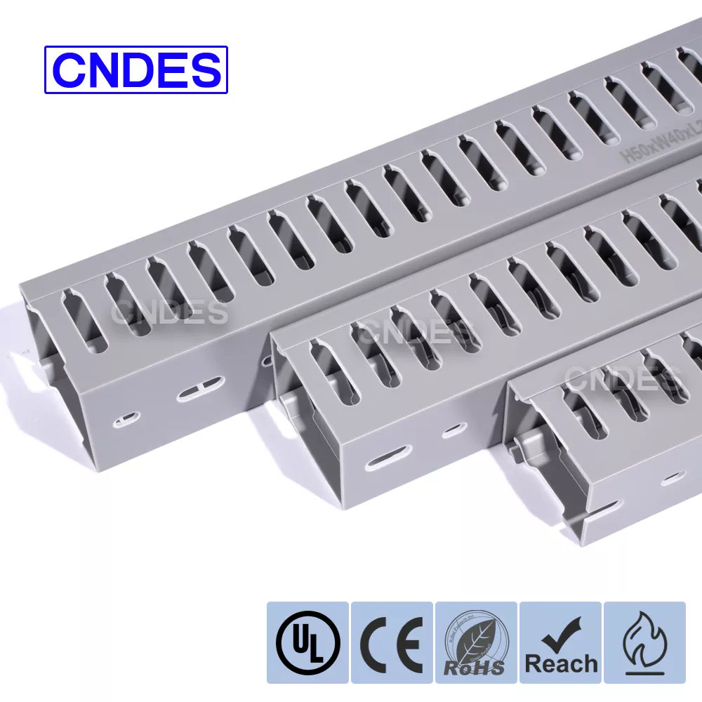 Slotted PVC Wiring Ducts
