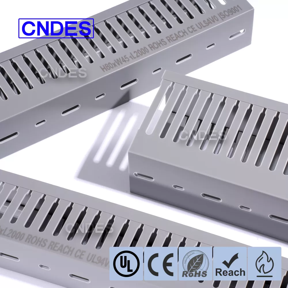 PVC kabel med smal slids Ledningskanal